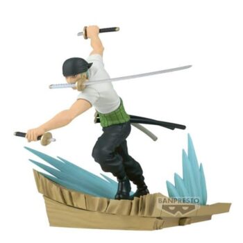 Figura banpresto one piece senkozekkei roronoa zoro 11cm