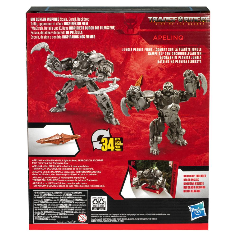 Figura hasbro transformers rise of the beasts apelinq - Imagen 3