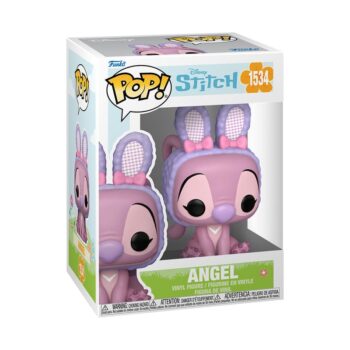 Funko pop disney stitch easter angel