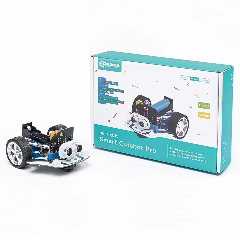 Robot coche micro:bit smart cutebot pro sin placa - Imagen 2