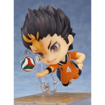 Figura good smile company nendoroid haikyu!! yu nishinoya 10 cm - Imagen 2