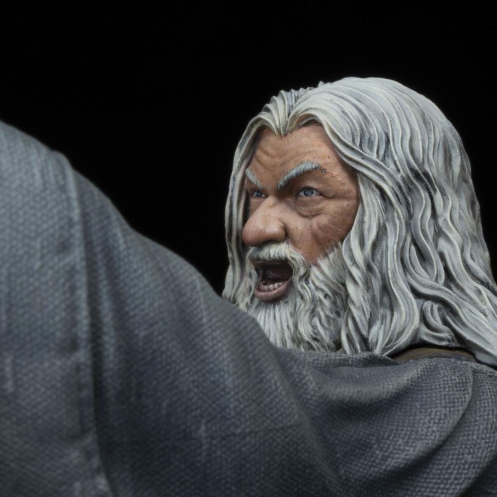 Figura el señor de los anillos gandalf en moria 18 cm - Imagen 2