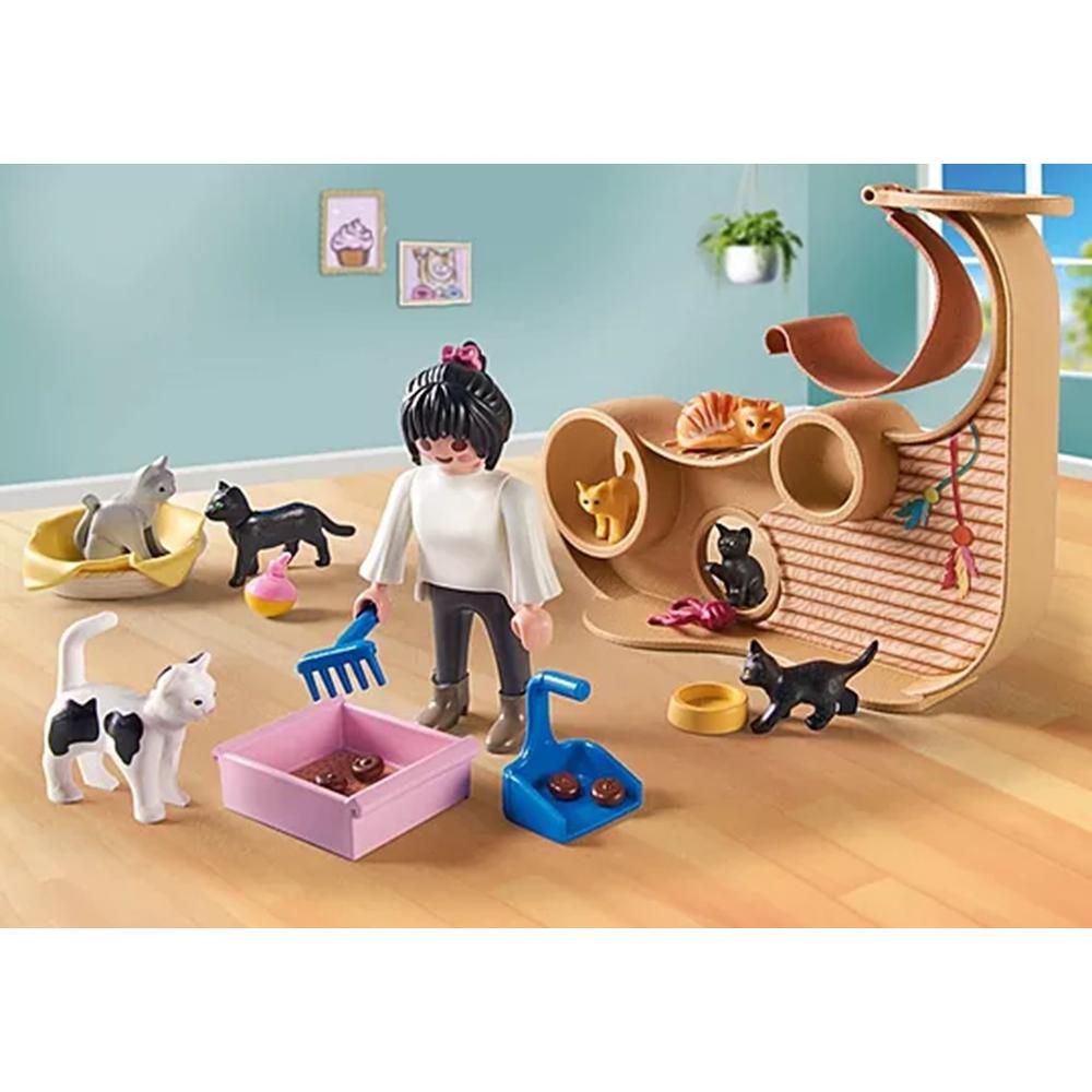 Playmobil - cafetería para gatos - Imagen 2