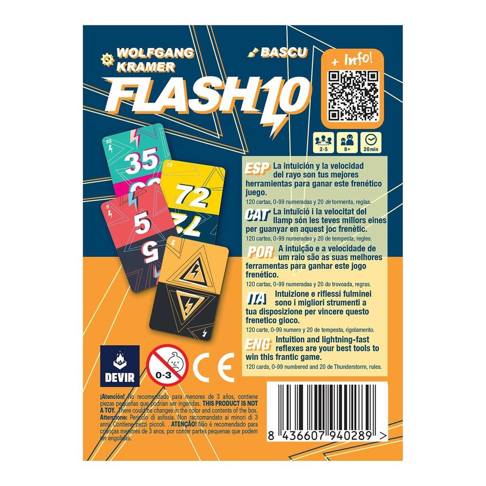 Juego de mesa flash 10 (pocket) - Imagen 2