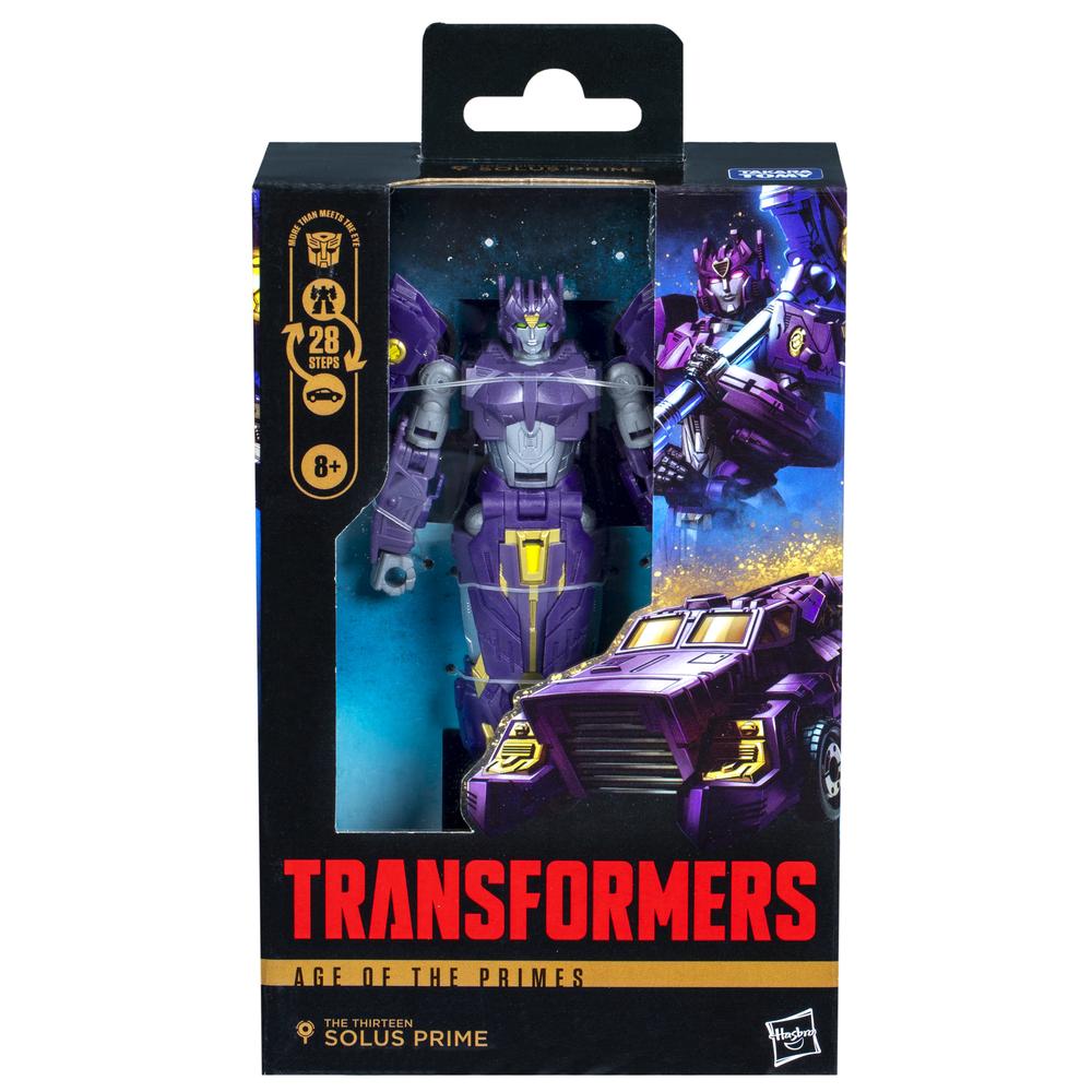 Figura hasbro transformers age of the primes the thirteen solus prime - Imagen 3
