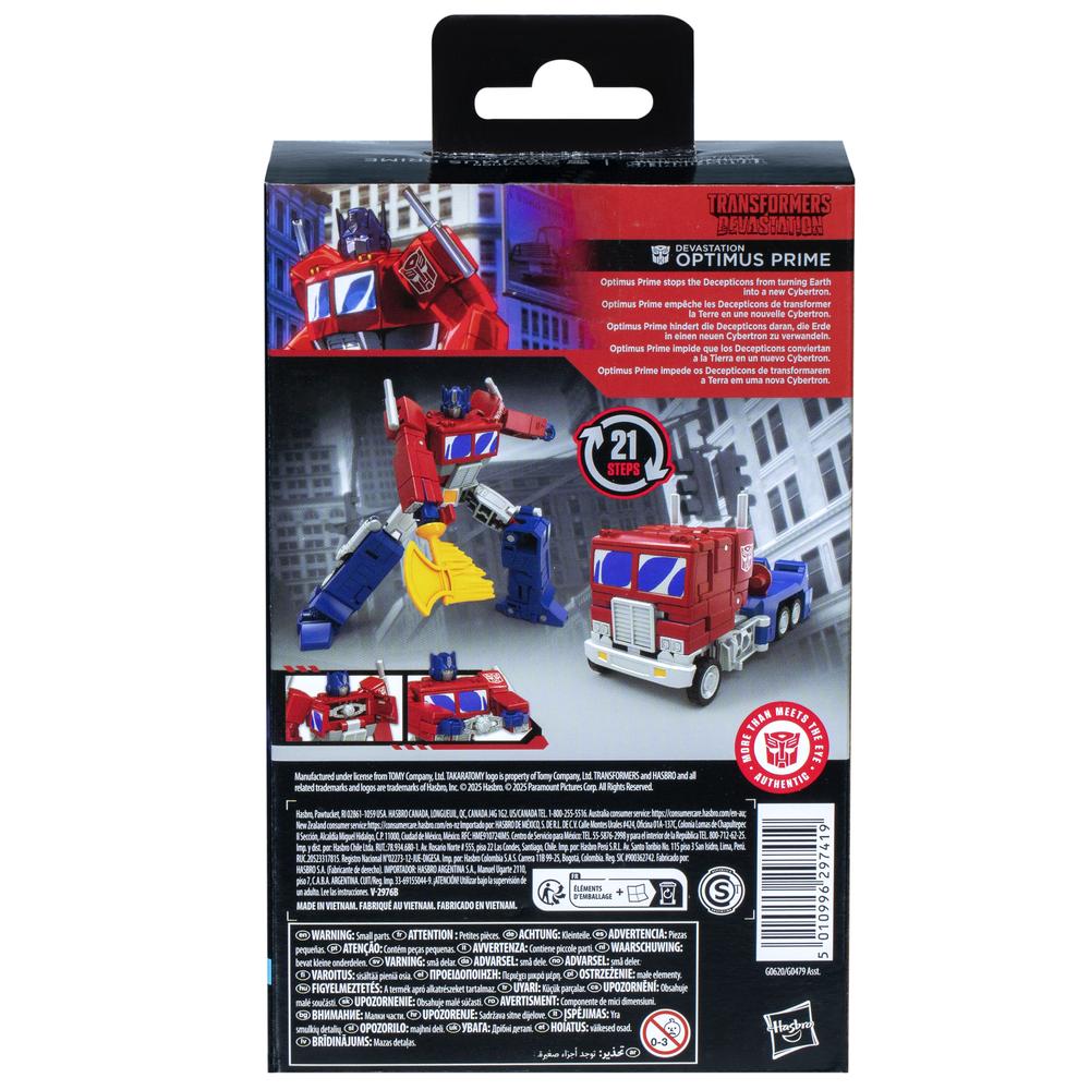 Figura hasbro transformers devastation optimus prime - Imagen 3