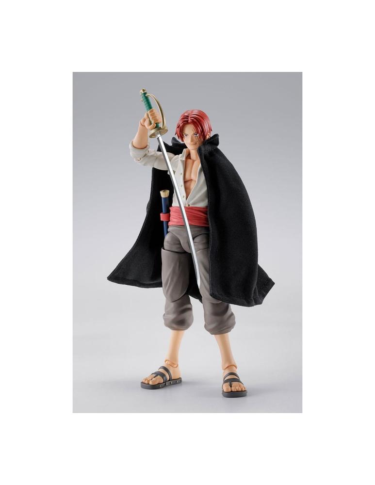 Shanks & monkey d. luffy childhood ver. fig. 16 -5 - 10 cm one piece sh figuarts collectors - Imagen 3