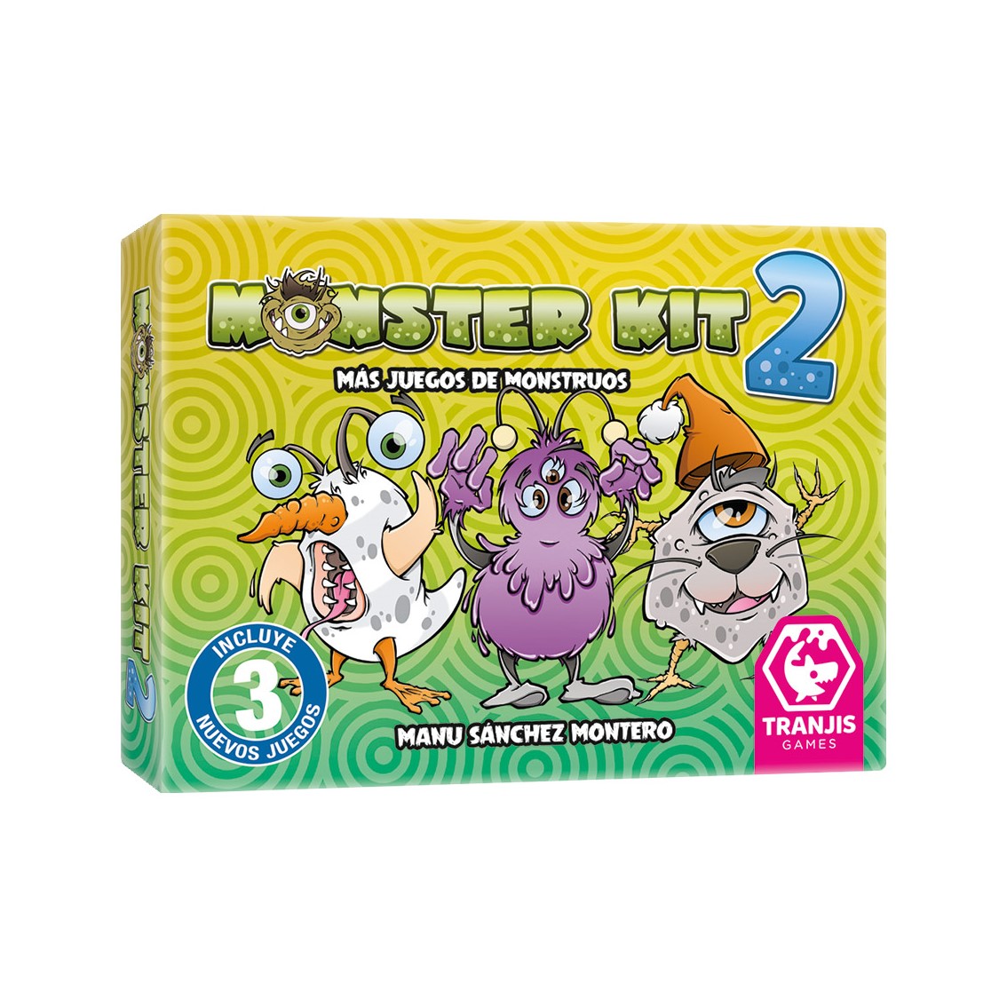Juego de mesa monster kit 2 edad recomendada 3 años