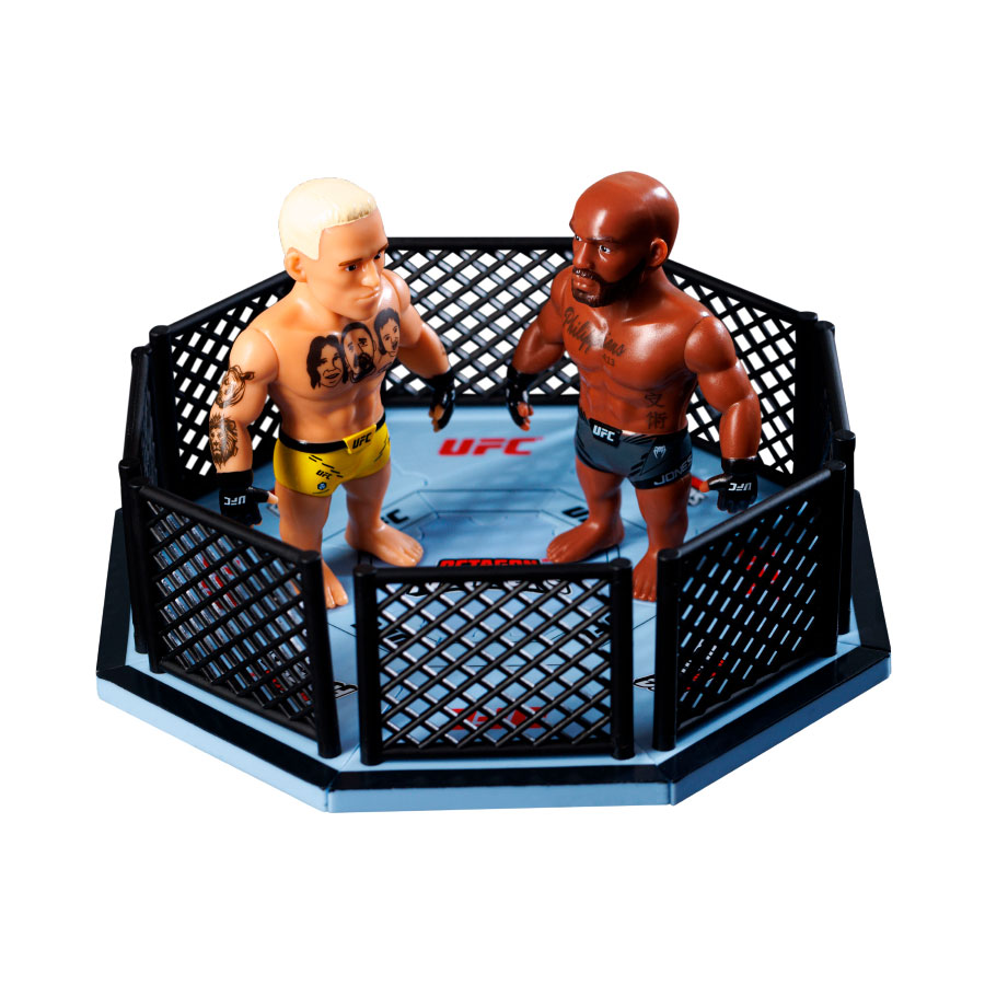 Ufc punching bag figura articulada 7 -5 cms + set lucha 1 unidad aleatoria - Imagen 3