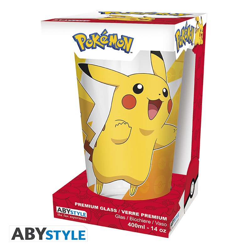 Vaso abystyle pokemon pikachu foil 400ml - Imagen 2