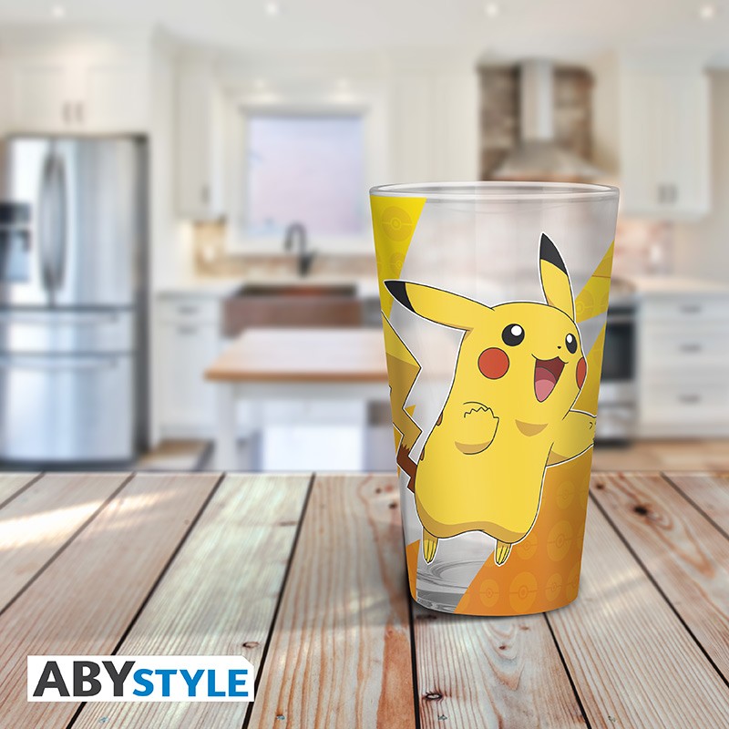 Vaso abystyle pokemon pikachu foil 400ml - Imagen 3