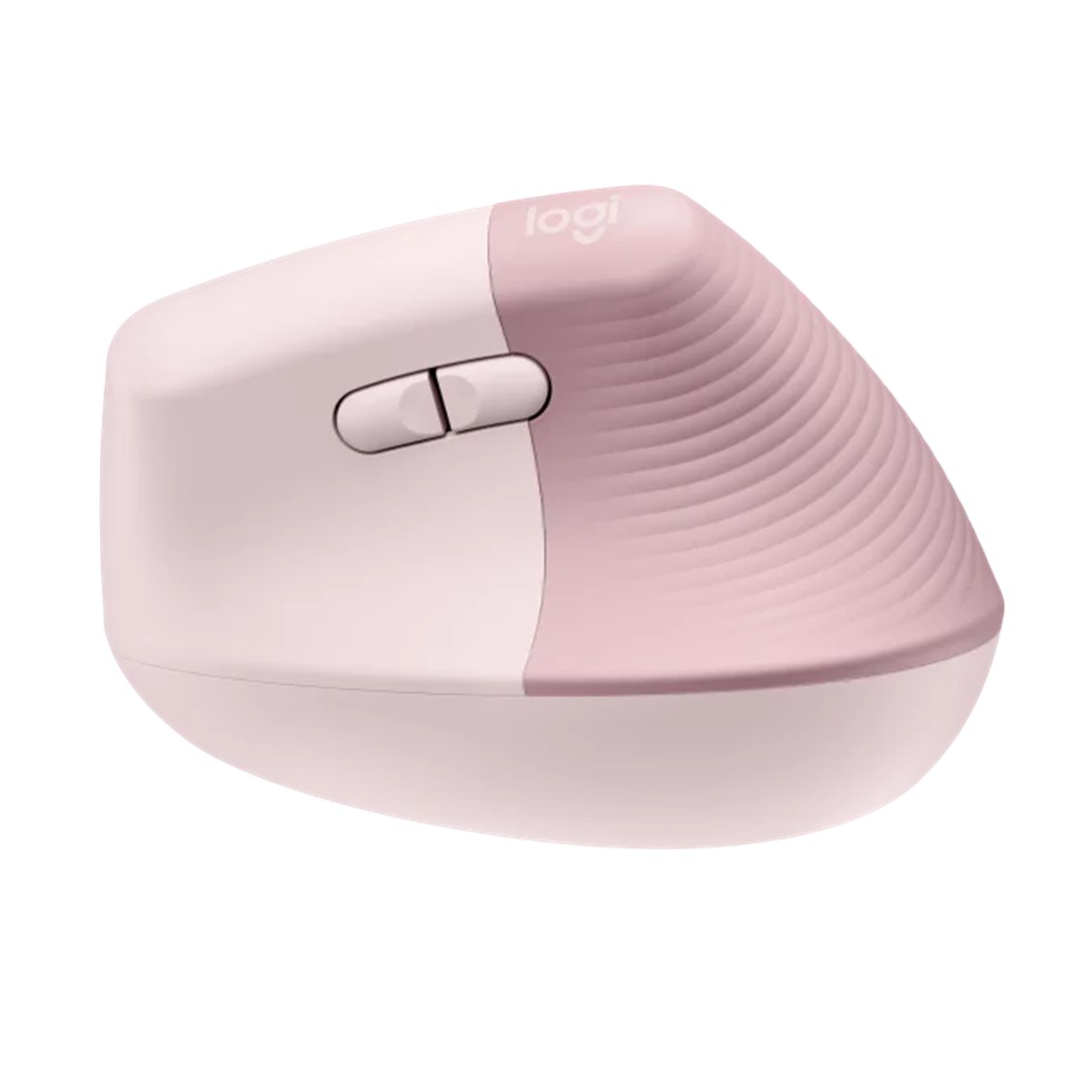 Mouse raton vertical logitech lift 6 botones 4000 dpi wireless inalambrico rosa - Imagen 2