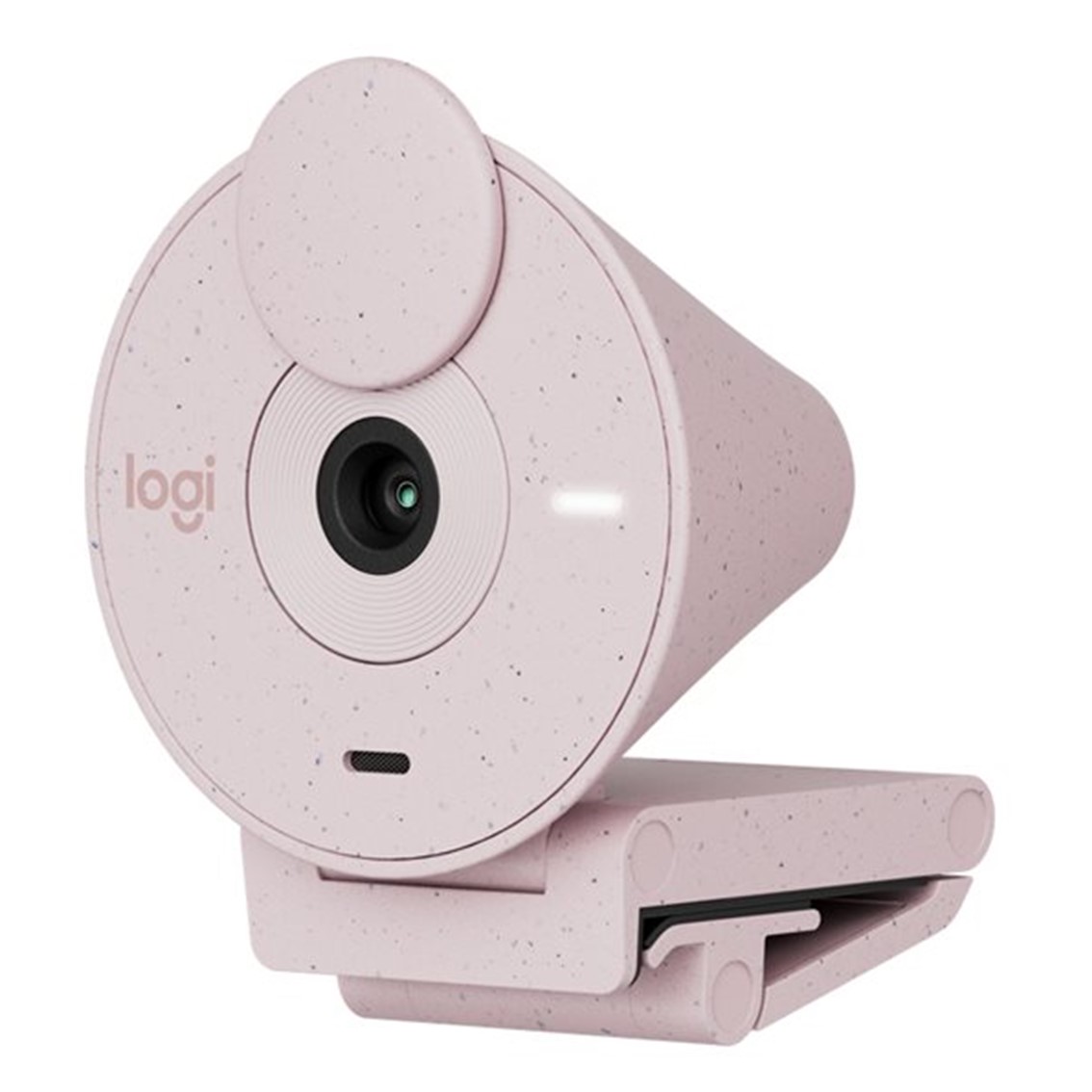Webcam logitech brio 300 rosado full hd - usb tipo c