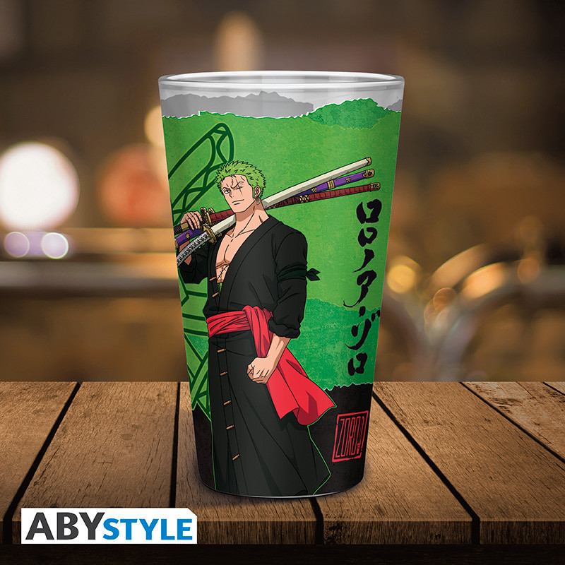 Vaso abystyle one piece zoro 400ml - Imagen 2