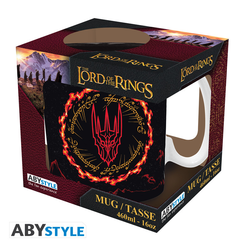 Taza abystyle el señor de los anillos sauron 460ml - Imagen 2