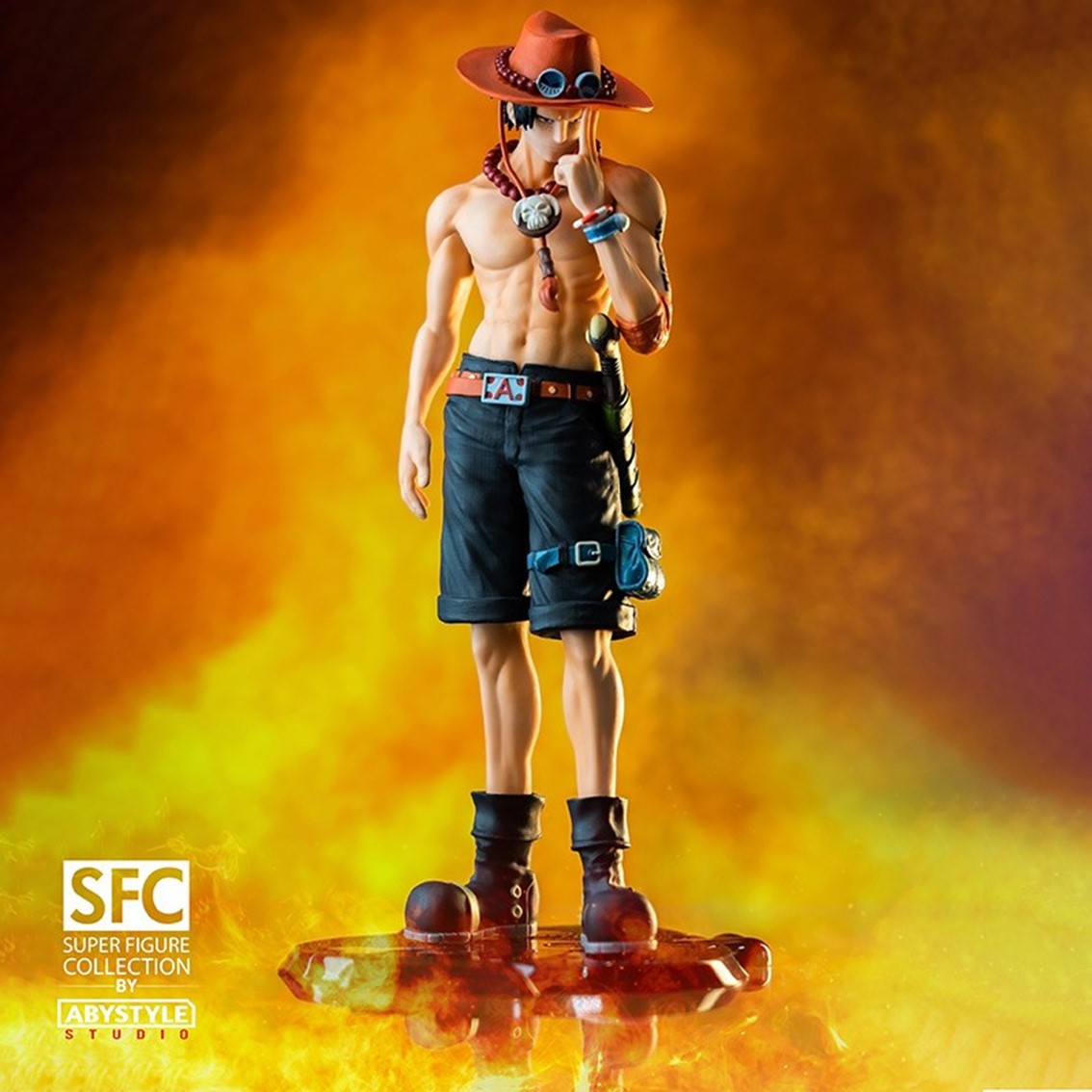 Figura abysse one piece portgas d. ace - Imagen 3