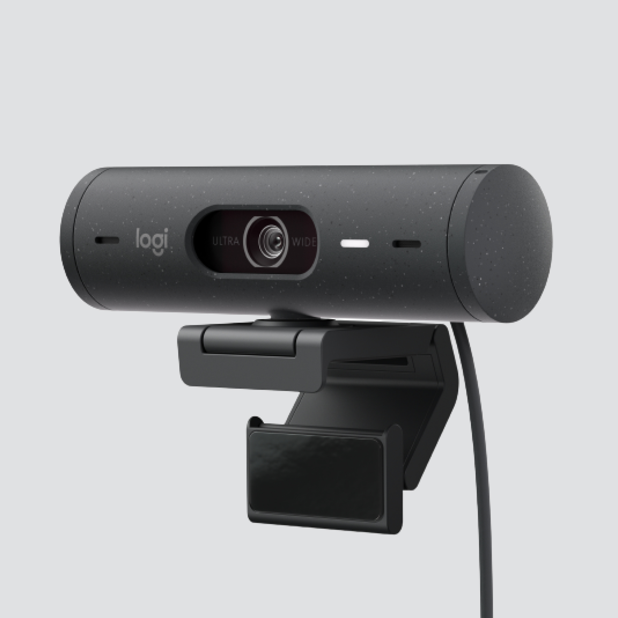 Webcam logitech brio 500 grafito full hd - usb tipo c
