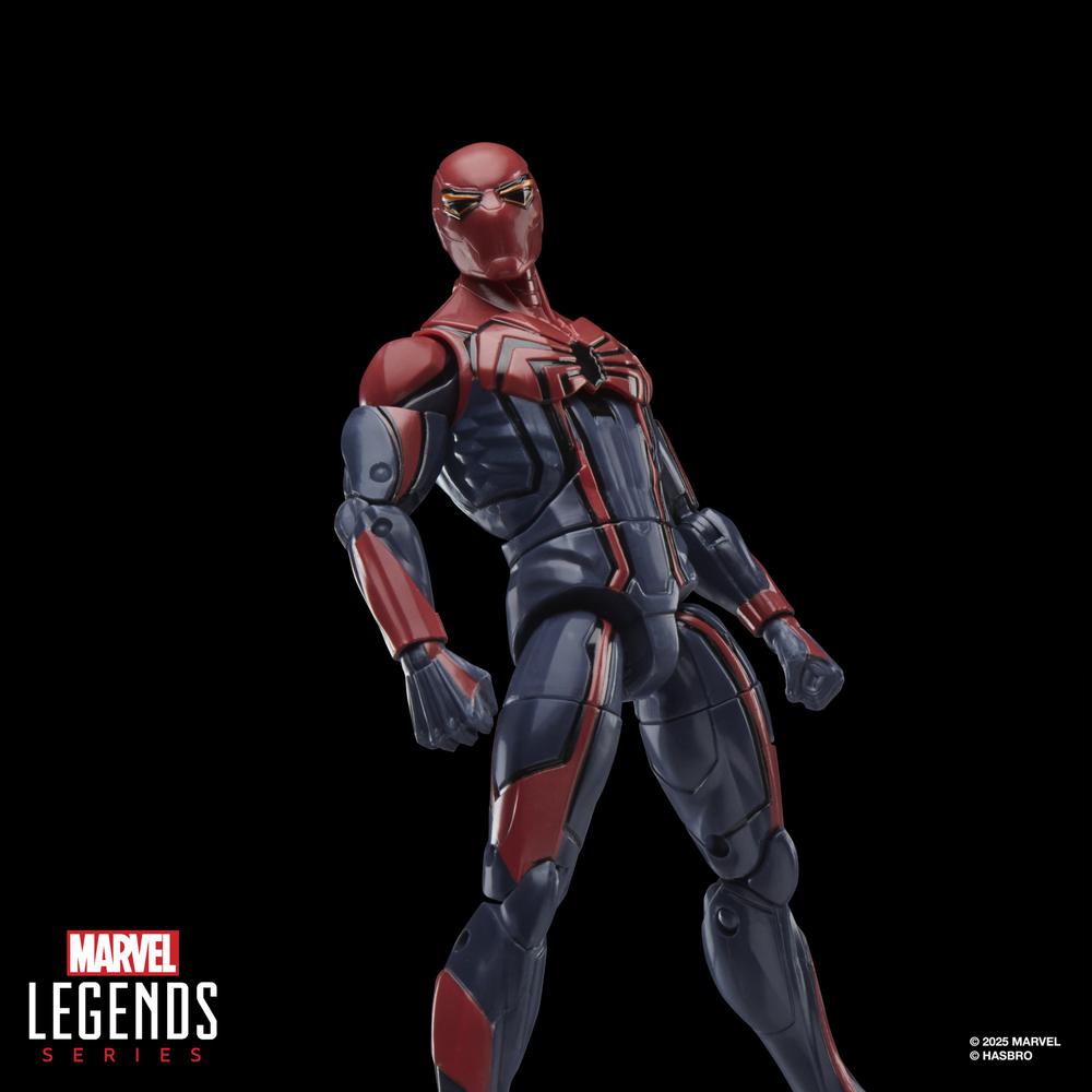 Figura hasbro marvel legends series gamerverse spider - man peter parker velocity suit - Imagen 2