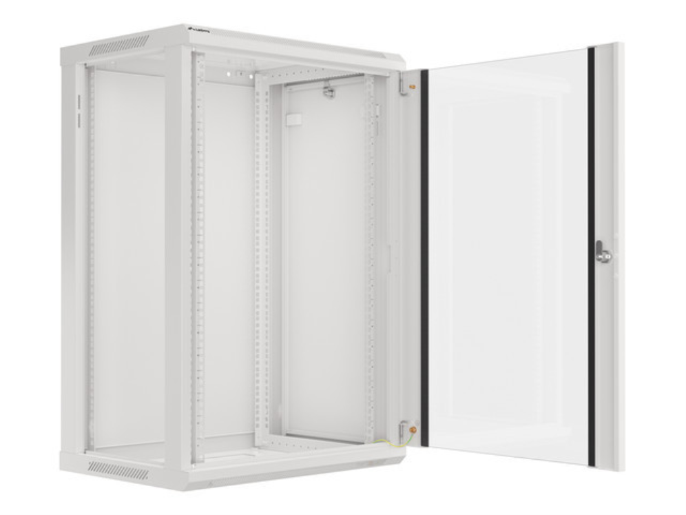 Armario lanberg 19 pulgadas 18u - 600x450 gris - Imagen 3