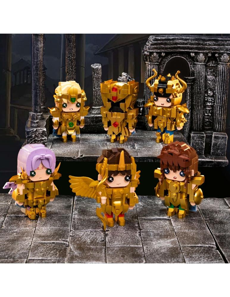 Aries mini set construccion 13 cm saint seiya - Imagen 3
