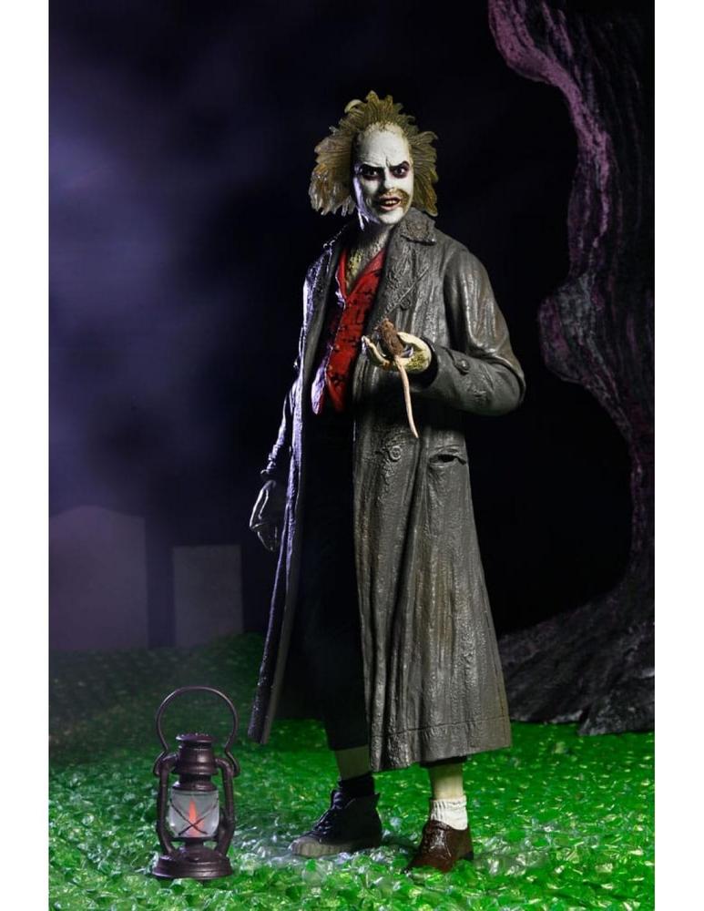 Ultimate beetlejuice tour guide the bio - exorcist scale action fig. 18 cm beetlejuice 1988 - Imagen 3