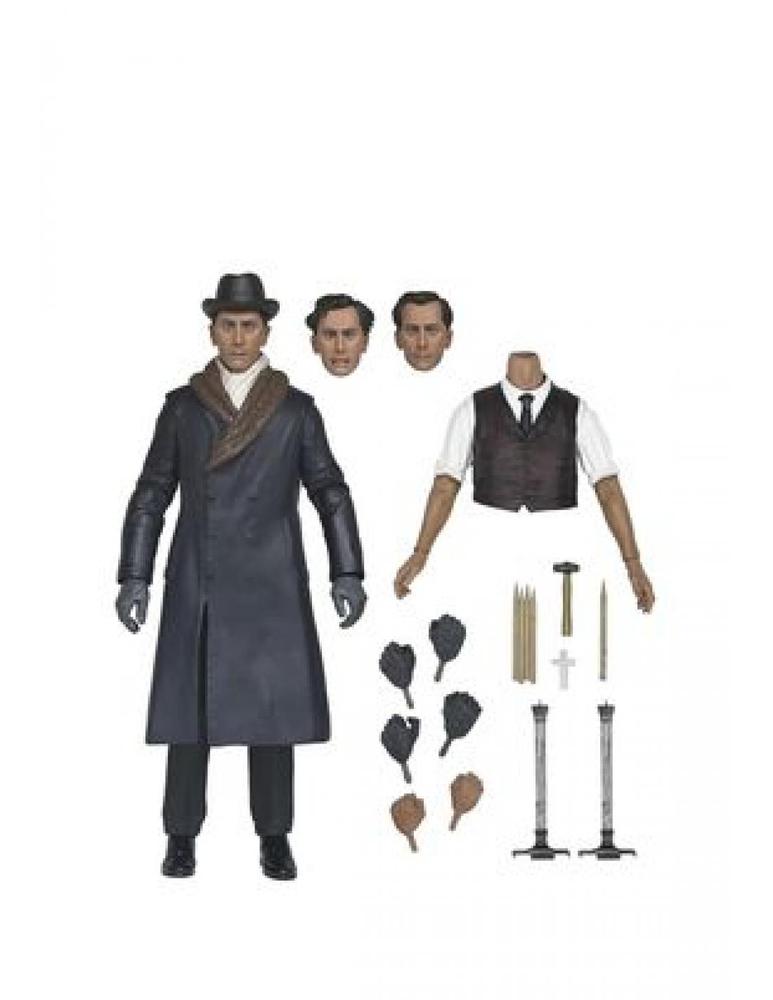 Van helsing scale action figura 18 cm hammer films: horror of dracula 1958