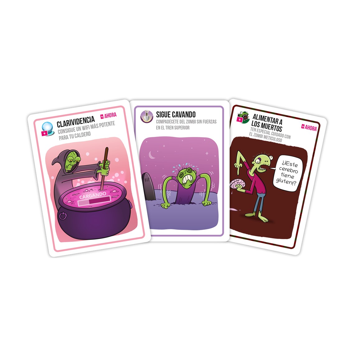 Juego de mesa exploding kittens zombie kittens edad recomendada 7 años - Imagen 2