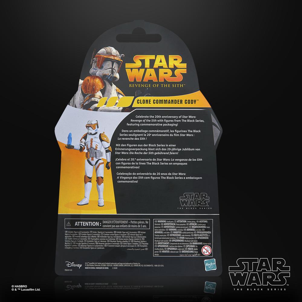 Figura hasbro star wars the black series clone commander cody - Imagen 2