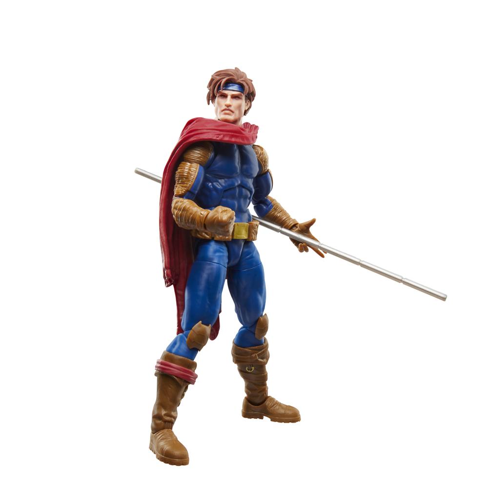 Figura hasbro marvel legends series build a figure marvels nemesis x - men gambit - Imagen 2