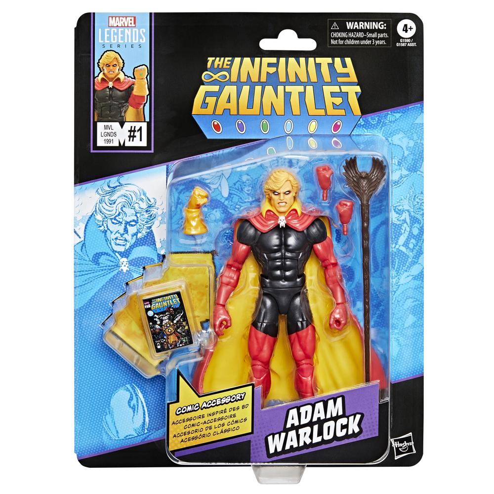 Figura hasbro marvel legends the infinity gauntlet mini comics adam warlock - Imagen 3