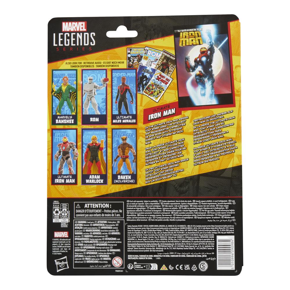 Figura hasbro marvel legends mini comics ultimate ironman - Imagen 2