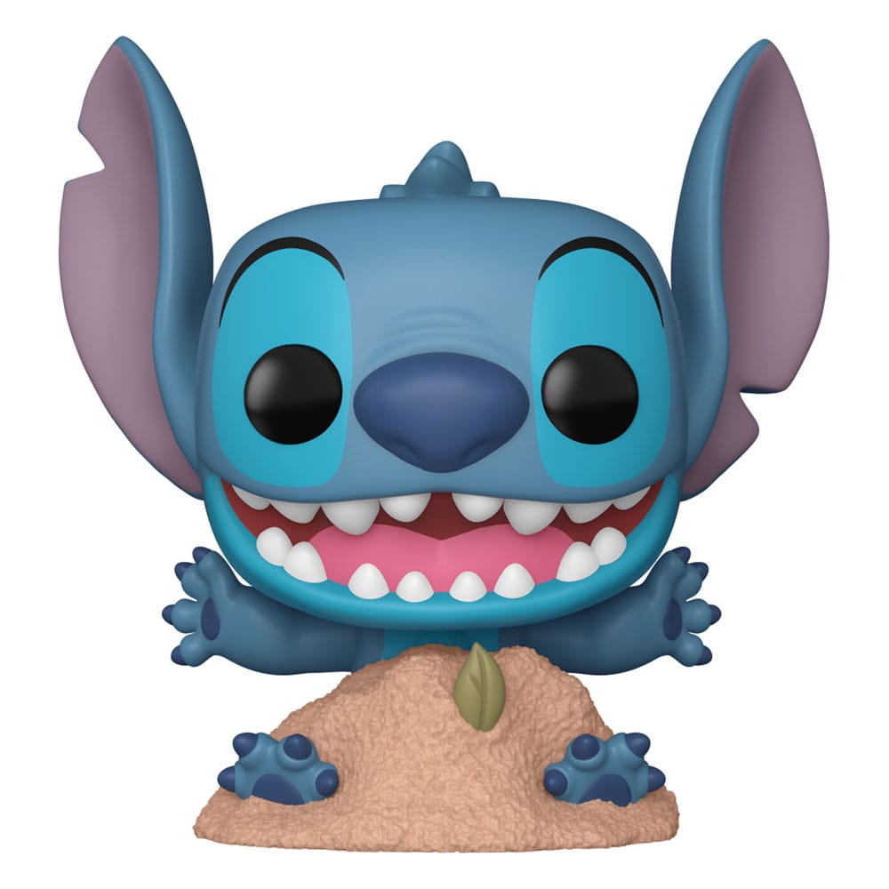 Funko pop disney stitch in sand