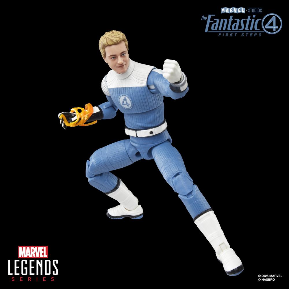 Figura hasbro marvel legends series los 4 fantasticos: primeros pasos johnny storm - Imagen 2