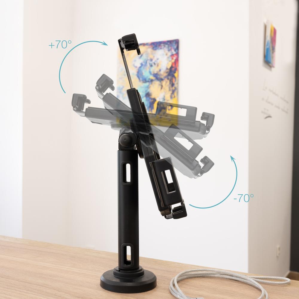 Soporte sobremesa - pared tooq para tablet con antirrobo - Imagen 3
