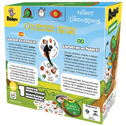 Juego de mesa dobble the lord of the rings - Imagen 3