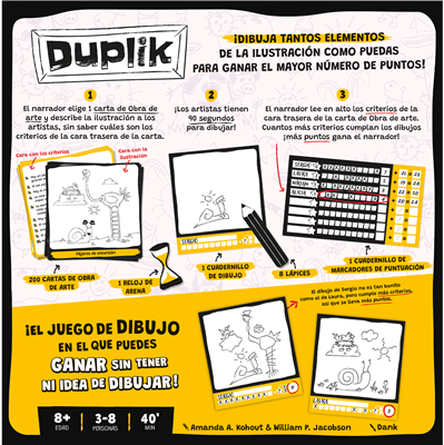 Juego de mesa duplik - Imagen 2