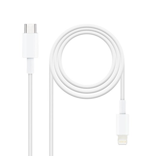 Cable lightning a usb c nanocable 50cm - macho - macho