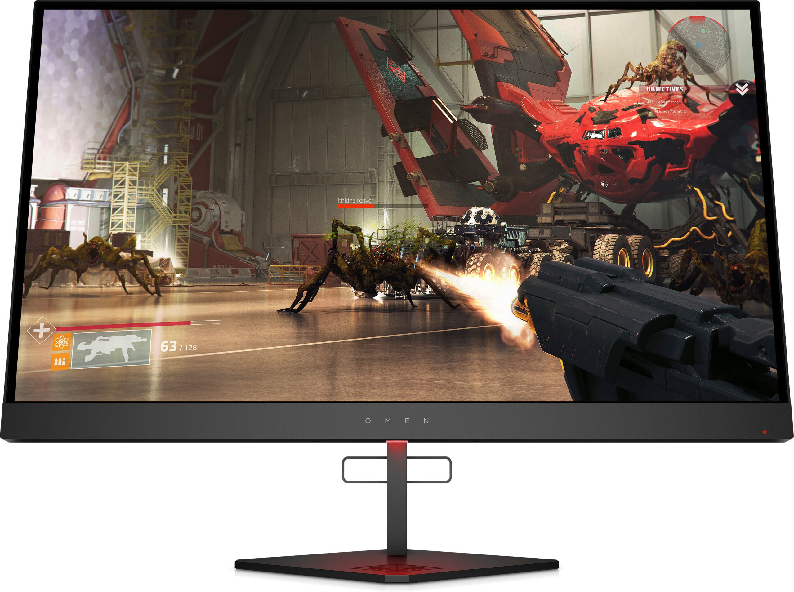 Monitor gaming tn led hp omen 27 pulgadas 27 hdr 1ms - qhd - 16:9 - 1000:1 - 240hz - hdmi - display port - usb - vesa