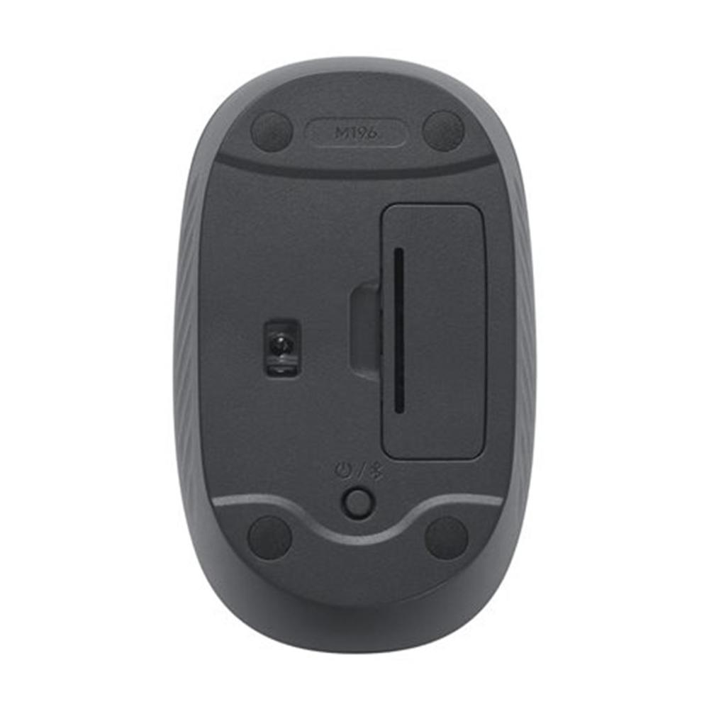 Raton inalambrico logitech m196 negro - Imagen 3