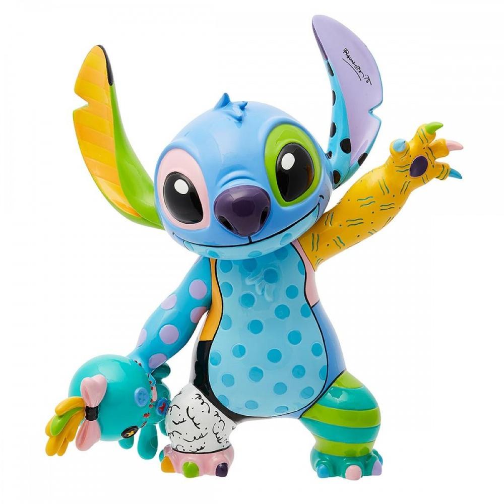 Figura enesco disney stitch y scrump